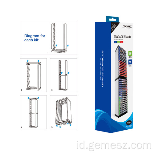 Storage Tower Stand Holder untuk Playstation PS5